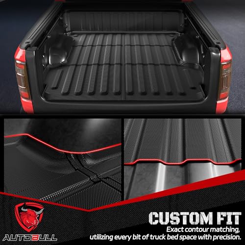 Truck Bed Mat Bed Liner Fit for Ram 1500/1500 RHO 2019-2026 & RAM 1500 Classic 2019-2024 Short Bed (5.7 FT / 67.4inches) Not for Rambox, All Weather Protection TPE Pickup Car Bed Mat - style: 12)2019-2026 |Ram 1500 Short Bed Mat (5.7 FT / 67.4” Bed)