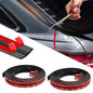 2 Pieces Windshield Rubber Seal Windshield Trim Stripping, Car Weather Stripping, Waterproof Rubber Edge Trim, 22 Ft T Shape Sealing Strip Universal for Car Front Rear Windshield