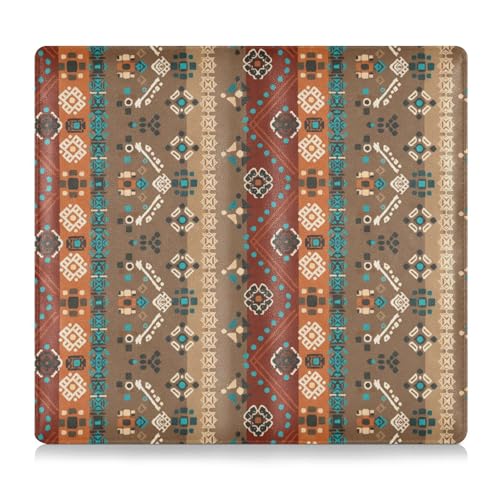 linqin Car Registration and Insurance Card Holder, Boho Bohemian Glove Box Organizer Card Document Wallet - color: Boho Bohemian