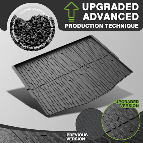 Vehicle Mat Cargo Liner Trunk Compatible with Mach-E 2026 2025 2024 2023 2022 2021Accessories All Weather Protection Heavy Duty Waterproof Easy to Clean Cargo Mat(Upgraded Trunk Liner)