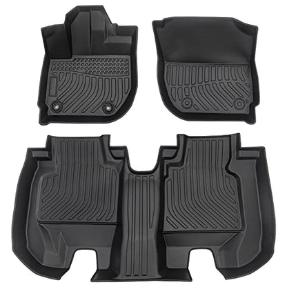 All Weather Rubber Car Floor Mats Compatible with 2016-2022 Honda HR-V,TPE Rubber Full Set Includes 1st 2nd Row Front Maximum (for 2016-2022 Honda HR-V) - color: for 2016-2022 Honda HR-V