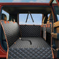 Back Seat Extender for Dogs,Dog Car Seat Cover for Back Seat with Hard Bottom Holds 500 lbs,Car Seat Protector,Waterproof Extender for Dogs,Pet Bed for Full Size F150/RAM1500/Silverado Crew Cab Pickup - size: For Full Size Truck