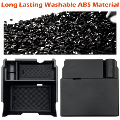 Compatible with Subaru Impreza 2017-22 2023 and Crosstrek 2018 2019 2020 2021 2022 2023 Accessories Center Console Tray Organizer, Armrest Secondary Storage Box