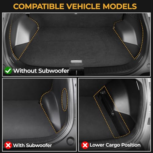 Floor Mats for Kia Seltos 2024-2026, All Weather Floor Mats Trunk Cargo Liner with Backrest Protectors Accessories, Full Coverage Set (Not fit Subwoofer) - size: For Kia Seltos | 2024-2026