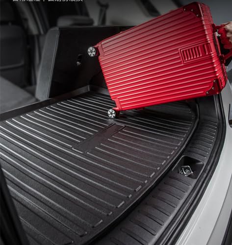 Cargo Liners Fits Honda Civic 2016-2021 Rear Trunk Floor Mats 3D Boot Tray All-Weather TPE Black - size: Civic 2016-2021