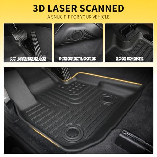 for Mazda CX-5 Floor Mats 2013 2014 2015 2016, TPE Automotive All Weather Custom Car Floor Mats Cargo Liner Full Set for CX5 Accessories 2013-2016