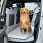 Dog Car Seat Cover for Back Seat - Waterproof Pet Hammock with Embedded Insert Door Protectors (XLarge for Crew Cab Truck with Fold‑Up Seat) - size: XLarge for Crew Cab Truck with Fold‑Up Seat