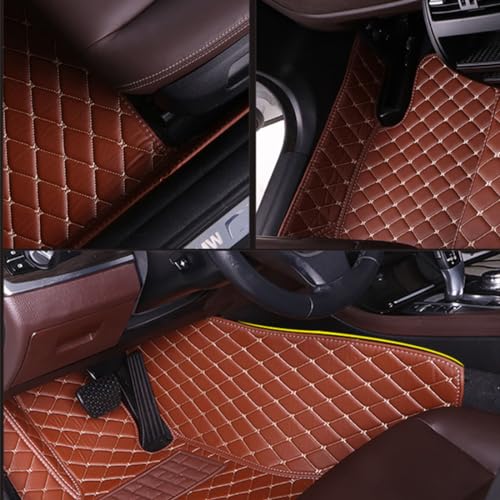 Customize Floor mats for car fit 99% Sedans SUV Sports,Custom Automotive Floor mat Fit Truck, All Weather Men Women Car Protection Pads Non-Slip auto Floor Liners (Black), RH2206UPR