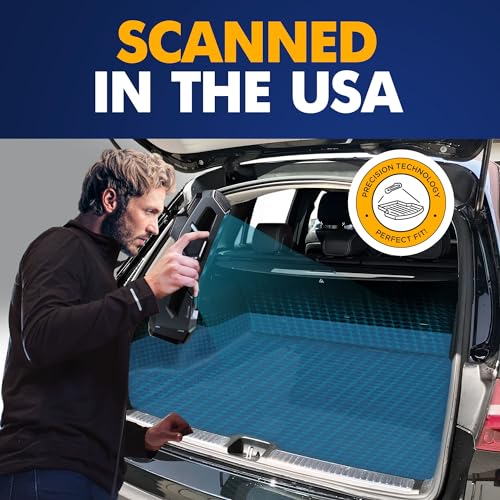 Premium Cargo Liner for Mercedes Benz GLB 250 Behind 2nd Row 2019-2025 - 100% Protection - Custom Fit Car Trunk Mat - All-Season Black Cargo Mat - 3D Shaped Laser Measured Trunk Liners