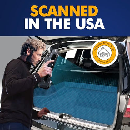 Premium Cargo Liner for Mercedes Benz GLB 250 Behind 2nd Row 2019-2025 - 100% Protection - Custom Fit Car Trunk Mat - All-Season Black Cargo Mat - 3D Shaped Laser Measured Trunk Liners