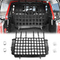 Dog Car Net Barrier Pet Barrier for 2007-2025 Jeep Wrangler JK JL 4 Door Accessories Safely with Children & Pet Trunk Cargo Isolation Liner Divider