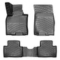 RizLiner Genesis GV70 2022-2025 (No Electrified Models) Floor Mats Custom Fit Rubber 3D Car Mats Laser Measured Floor Liners All Weather Heavy Duty Waterproof Odorless Non-Slip TPE (Front & Rear) - size: GV70 2022 - 2025