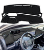 Dash Cover Mat Custom Fit for Toyota Prius/Prius Prime PHEV with Light Sensor,Dashboard Pad Cap Carpet Protector K399 (Black)