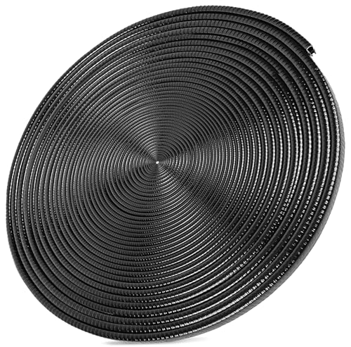 100Ft(30.5M) Long Car Door Edge Guards,U Shape Edge Trim Rubber Seal Protector Rubber Car Door Protector Car Protection Door Edge Non-Collision Rubber Clips Fit for Most Car, Black - color: Black, size: 100FT