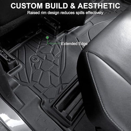 Floor Mats for 2017-2025 2026 Honda Ridgeline, TPE All Weather Durable Floor Liners for Honda Ridgeline Accessories - size: 2017-2026 | For Honda Ridgeline