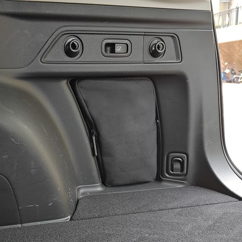 Trunk Upgrade, Trunk Organizer Pocket Bag, Trunk Cubby Storage bag, Cargo side pocket For Subaru Forester SK 2024 2023 2022 2021 2020 2019,Black, 2 pcs (Driver's side+Passenger's side) - style: Driver's side+Passenger's side, Trunk Storage bag