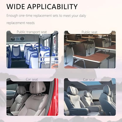 50PCS Disposable Car Seat Covers Provide Temporary Protection,Plastic Seat Covers for Cars Keep Car Interior Tidy,Universal Car Accessories & Car Seat Protector for Most Cars