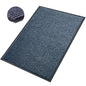 Front Door Mat,2'x3'Indoor Outdoor Door Mat,Heavy Duty Durable Welcome,Commercial Floor Mats Inside Outside Entrance, Waterproof All-Season, All-Weather Non Slip Backing Doormat for Entryway,Dark Gray