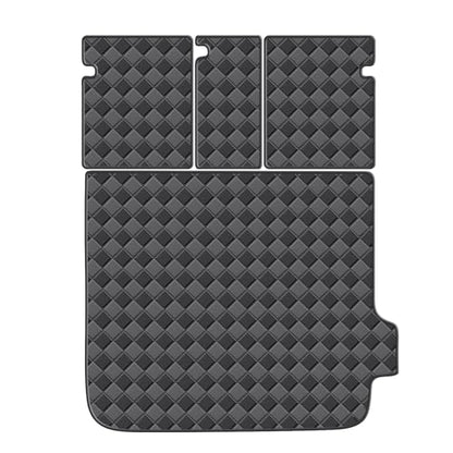 Cargo Mat & Backrest Mats for BMW X4 (G02) 2019-2025 Accessories, All Weather Waterproof Rear Cargo Liner Rear Trunk Liner Back Seat Cover Protector - size: BMW X4 (G02) 2019-2025