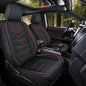 Nilight Car Seat Covers Compatible with 2005-2024 Tacoma Waterproof Wear-Resistant Faux Leather Anti Slip Cushion Set (2 PCS Front Seats Cover) - color: Front Sets 2 Seat, style: Toyota Tacoma 2005-2024