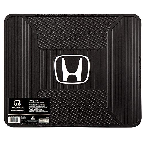 Plasticolor Elite 4 Piece Front and Rear Floor Mats for Car Truck and SUV Compatible with Honda Vehciles