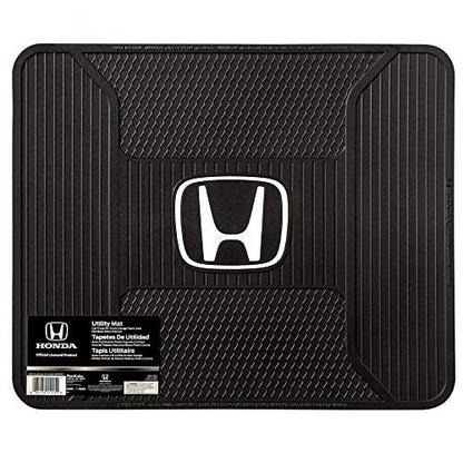 Plasticolor Elite 4 Piece Front and Rear Floor Mats for Car Truck and SUV Compatible with Honda Vehciles