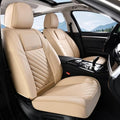 Coverado Car Seat Covers Front Set - color: Beige-0, size: Front Pair