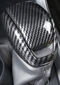 for Totoya RAV4 2019-2025 Gear Shift Knob Cover, Carbon Fiber Grain Interior Protective Gear Shift Trim for Toyota Highlander 2020-2026- Carbon Fiber - color: carbon