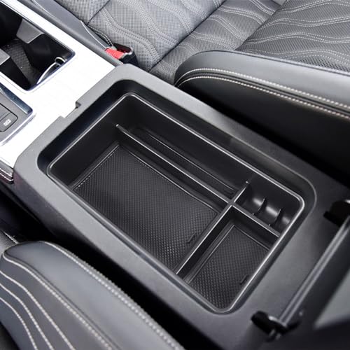 Altima Center Console Organizer Compatible with 2019-2023 2024 2025 2026 Nissan Altima Accessories S/SV/SR/SL/Platinum, ABS Plastic Armrest Box Insert Tray Armrest Storage Box, Black