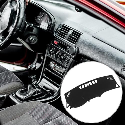 X AUTOHAUX Car Dashboard Cover Non-Slip Mat Carpet Polyester for Chevrolet Equinox 2017-2019