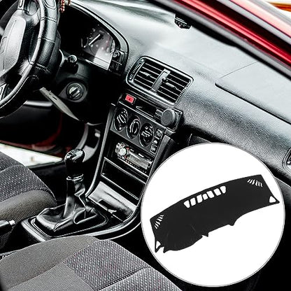 X AUTOHAUX Car Dashboard Cover Non-Slip Mat Carpet Polyester for Chevrolet Equinox 2017-2019