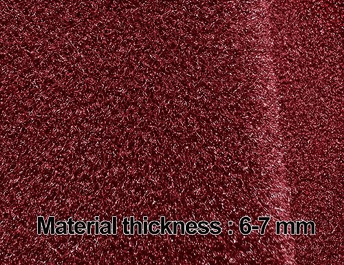 Yiz Dash Cover Mat Custom Fit for Dodge Ramcharger D/W Series Power Ram Wagon Pickup Truck/Plymouth Trailduster Trail Duster Dashboard Cover Pad Carpet (Maroon) J188 - color: Maroon