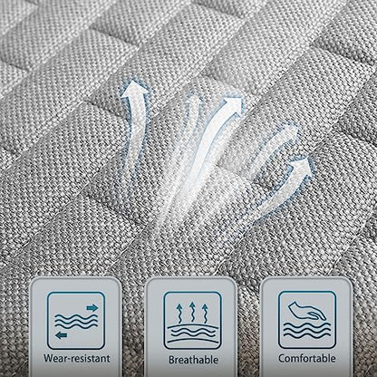 Car Seat Covers Front Seats,2 Pack Seat Covers for Cars Truck SUV,Front Seat Covers with Storage Pocket,Bottom Auto Seat Cushion Pad Mat for Most Vehicles-Gray,Front 2 Pcs - color: Gray 2 Pcs
