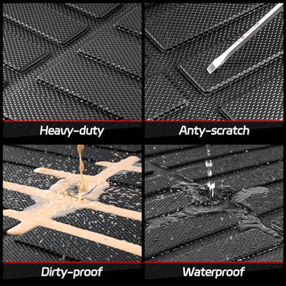 Cargo Liner Compatible with 2016-2022 Mercedes Benz GLC Cargo Mat，All Weather Protection Trunk Liner Rear Trunk mat，Black - style: 22)Mercedes Benz GLC 2016-2022