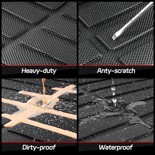 Cargo Liner Compatible with 2011-2023 Dodge Charger(RWD/AWD) & Chrysler 300(RWD/AWD) Cargo Mat，All Weather Protection Trunk Liner Rear Trunk mat，Black - style: 18)Dodge Charger(RWD/AWD) 2011-2023