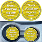 Car Cup Coaster 2 Pack, Universal Cup Holder Inserts, Bling Car Accessories Interior (Yellow, 2PC) - color: Yellow-2pc