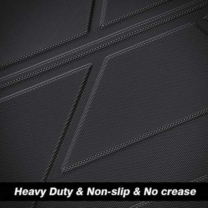 KUST Trunk Cargo Mat for 2011-2019 Ford Explorer, Rear Cargo Trunk Liner for Explorer Accessories All Weather Protection TPE Rubber Raised Edge - style: Explorer 2011-2019 │ Trunk Mat