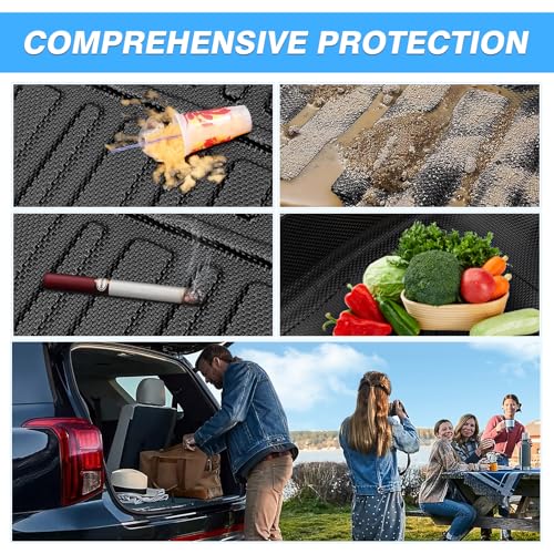 Powerty Trunk Mat for 2020-2025 Land Rover Defender 110 Accessories Cargo Mats TPE All Weather Cargo Liner Heavy-Duty Trunk Liners - size: Cargo Mat｜For｜20-25｜Land Rover Defender 110