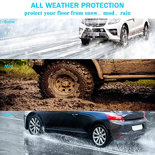 Camry Floor Mats Compatible with 2018-2024 Toyota Camry FWD Models, Non Hybrid or AWD Models，All Weather 3D Tech Waterproof Durable Anti-Slip TPE Floor Liners 1st ＆ 2nd Row Custom-fit Set Accessories - size: 3）For Toyota Camry I 2018-2024 I Floor Mat