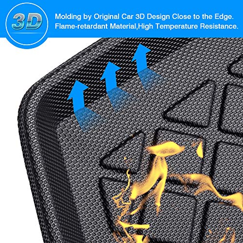 Cartist Cargo Liner Fits for BMW X1 2016 2017 2018 2019 2020 2021 2022 All Weather Back Seat Cover Trunk Cargo Mat for BMW x1 Accessories - size: 6)BMW X1 2016-2022