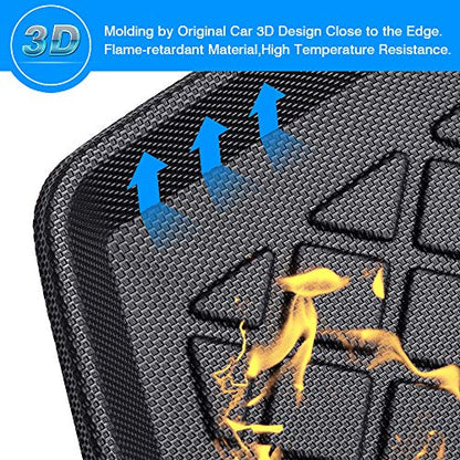 Cartist Cargo Liner Fits for BMW X1 2016 2017 2018 2019 2020 2021 2022 All Weather Back Seat Cover Trunk Cargo Mat for BMW x1 Accessories - size: 6)BMW X1 2016-2022