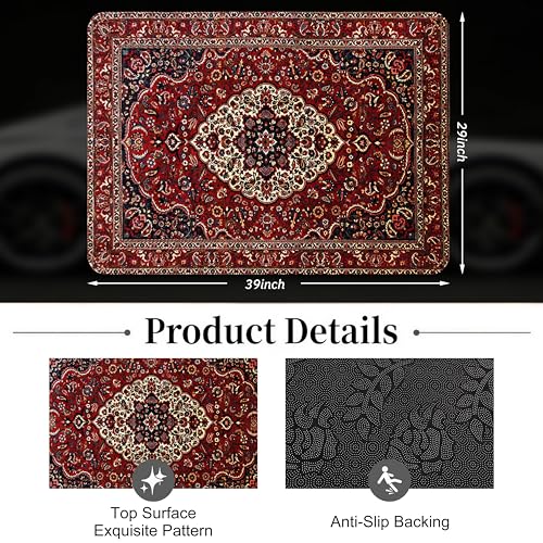 Car Trunk Mat - Universal Size 29" x 39", Bohemian Style Cargo Liner, Car Accessory for SUVs/Sedan/Wagons, Durable Protective Mat, Trunk Liner for Families/Travel Enthusiasts - style: Bohemian style-4