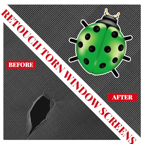 16 Pcs Ladybug Magnets for Screen Doors Double Sided Screen Door Magnets Stickers Decorative Magnetic Decor for Window Patio Sliding Doors Protector - style: Ladybug