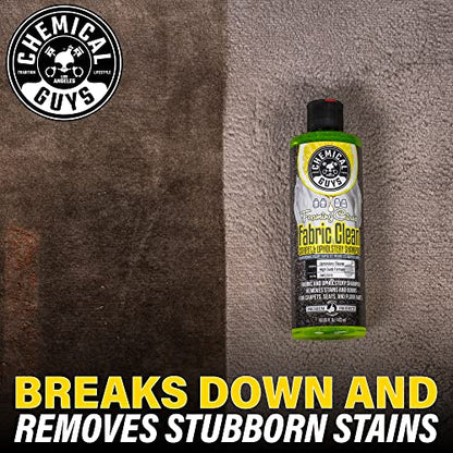 Chemical Guys Foaming Citrus Fabric Clean, Carpet and Upholstery Cleaner - Car Carpet Cleaner for Seats, and Floor Mats, Safe for Home, Office & More, Citrus Scent - 16 oz - size: 16 Fl Oz (Pack of 1)
