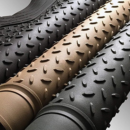 FH Group F16406 Premium Trimmable Rubber Cargo Mat (Black) with Gift- Universal Fit for Cars Trucks and SUVs