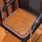 Maricome Bamboo Chair Cushions Summer Car Seat Cushion Seat Pad, Breathable Anti-Slip Size 45X45CM (1) - color: Style 1
