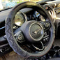 PINCTROT Small Size Steering Wheel Cover Great Grip with 3D Honeycomb Anti-Slip Design, 14 Inch (Black/Red Stitch) - color: 2.Black (Red Trim), size: Small Size[14''-14 1/4'']