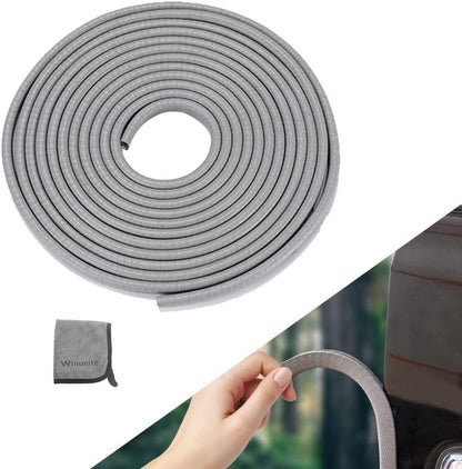 65.6ft(20m) Car Door Edge Guards Light Gray– Fits Most Vehicles, No Glue, U-Shaped, Built-in Metal Clips, Scratch and Chip Resistant – Reduces Dings in Parking Lots - color: gray, size: 65-3/5Ft