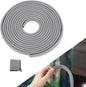 65.6ft(20m) Car Door Edge Guards Light Gray– Fits Most Vehicles, No Glue, U-Shaped, Built-in Metal Clips, Scratch and Chip Resistant – Reduces Dings in Parking Lots - color: gray, size: 65-3/5Ft