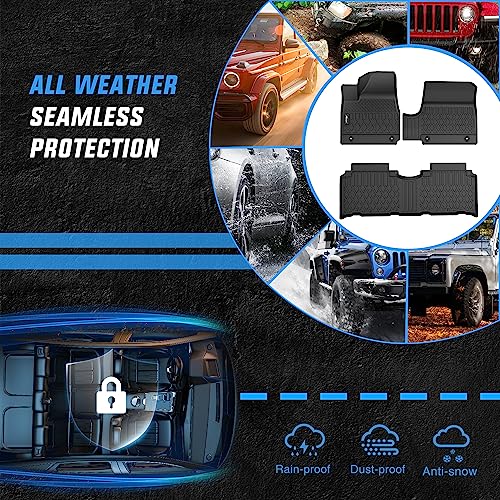 Nilight TPE Floor Mats for Hyundai IONIQ 5 SE Standard Range SE SEL 2022 2023 2024 2025 2026 with Movable Console,All Weather Custom Fit Heavy Duty Floor Liners - color: 2022-2025 Hyundai IONIQ 5